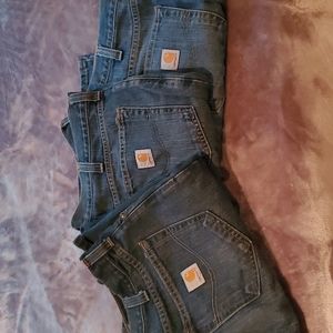 Men's Carhartt Jean Lot - 36 x 30 - 3 Pair